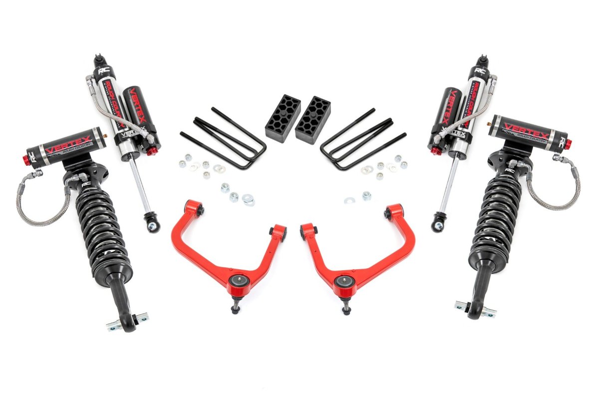 Chevrolet Silverado 1500 Suspension Lift Kit - Rough Country - Vertex - '19-'24